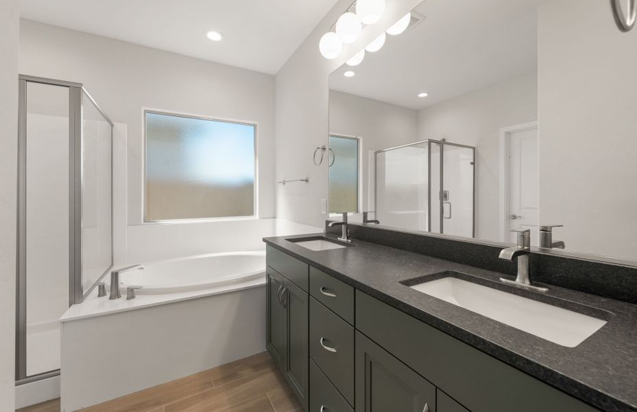 Furnished interior view inside a new home in Parkside at Anthem at Merrill Ranch, Florence (Image 5).