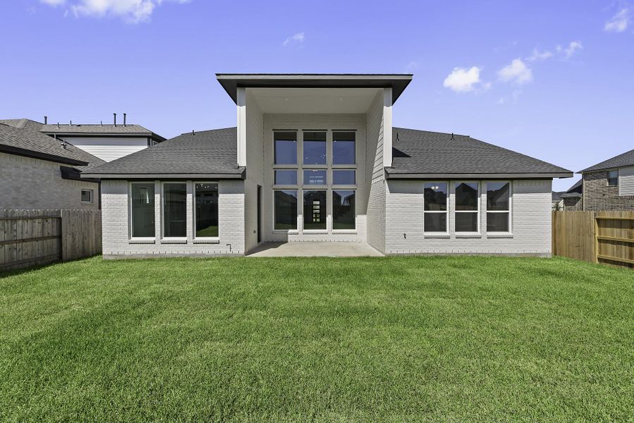 Exterior details and patio area of a home in The Grand Prairie, Hockley (Image 3).