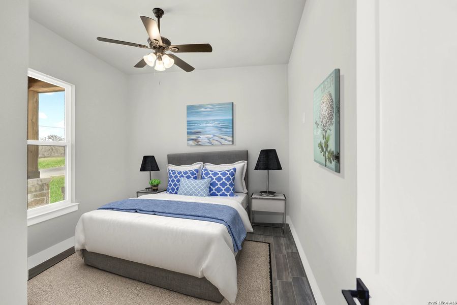 Furnished interior view inside a new home in , La Vernia (Image 18).