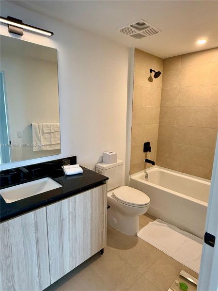 Furnished interior view inside a new home in , Miami (Image 7). Furnished interior view inside a new home in , Miami (Image 7).