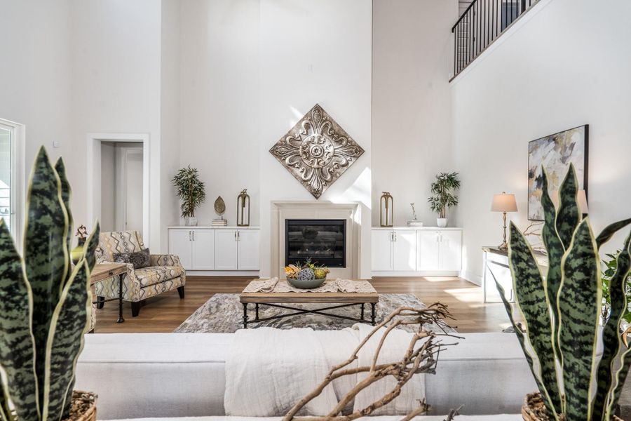 Elegant living space with curated finishes. Elegant living space with curated finishes.