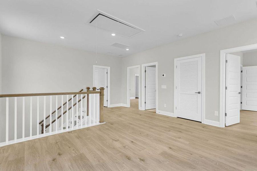 Spacious, unfurnished interior of a new home in Heron Preserve, Hanahan (Image 37). Spacious, unfurnished interior of a new home in Heron Preserve, Hanahan (Image 37).