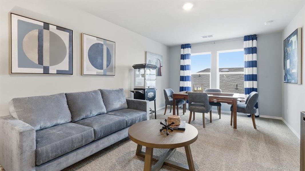 Furnished interior view inside a new home in Townes Landing, Fort Worth (Image 35). Furnished interior view inside a new home in Townes Landing, Fort Worth (Image 35).