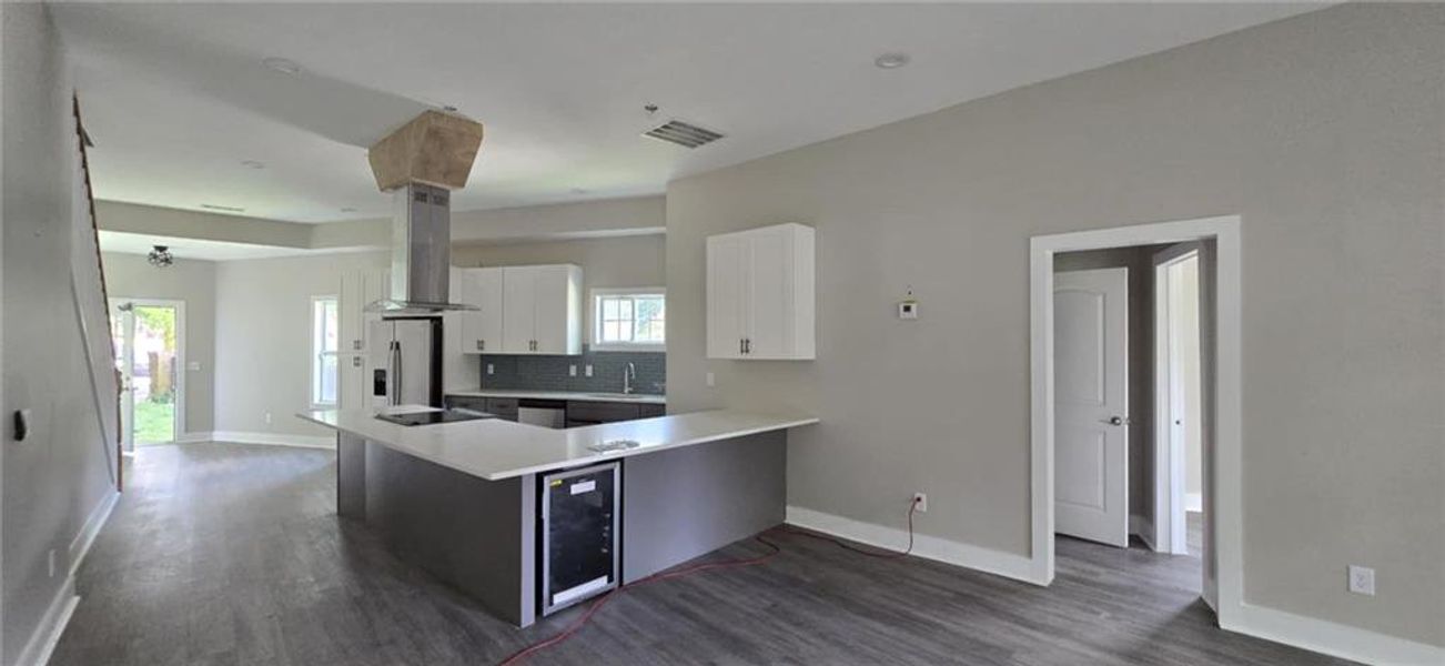 Furnished interior view inside a new home in , Atlanta (Image 3).