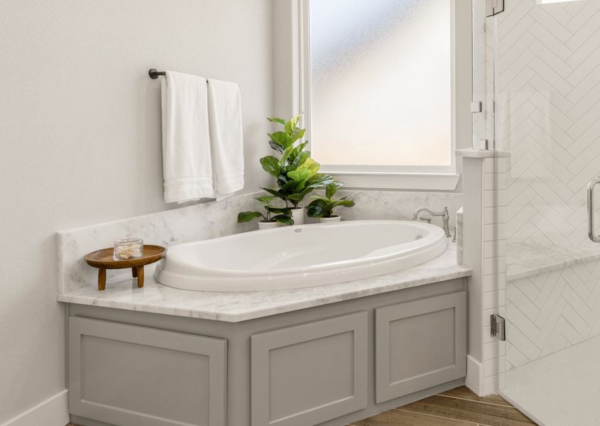 Representative furnished interior of a home built from the The Maggie by Reece Homes in Traditions, Bryan (Image 54).