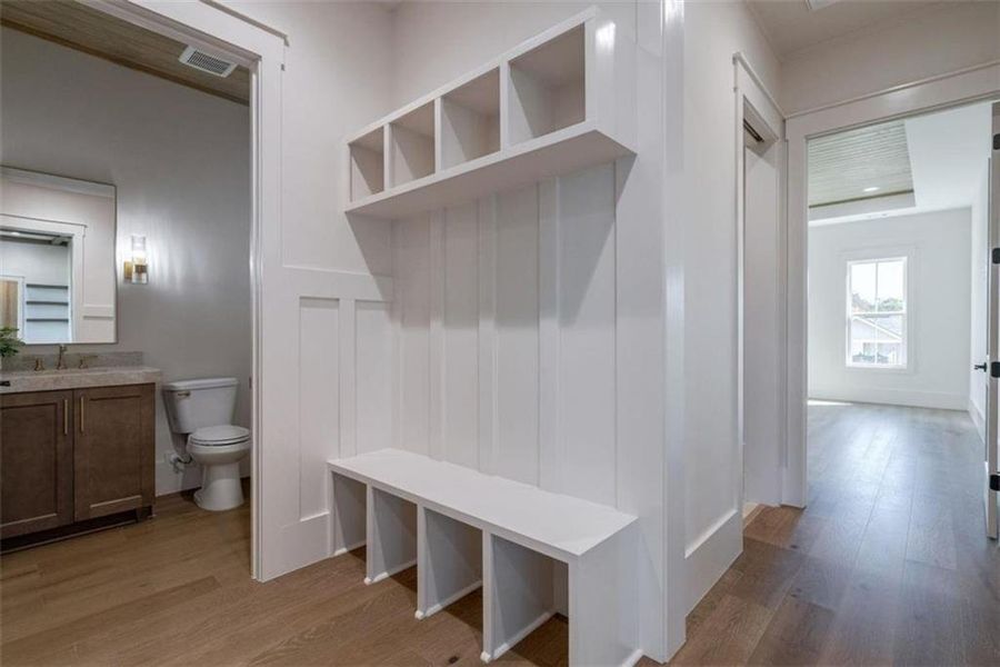 Furnished interior view inside a new home in , Greensboro (Image 10).