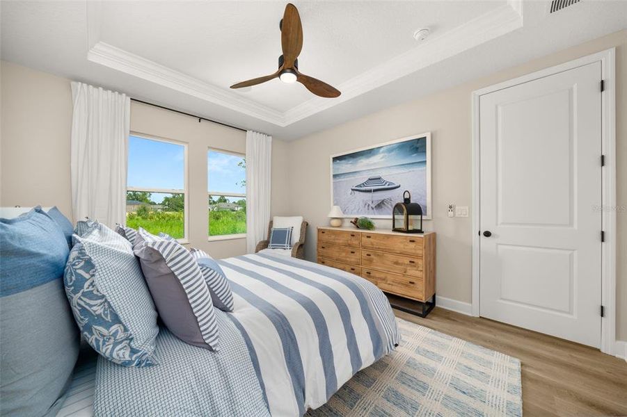 Furnished interior view inside a new home in , Sebring (Image 9).