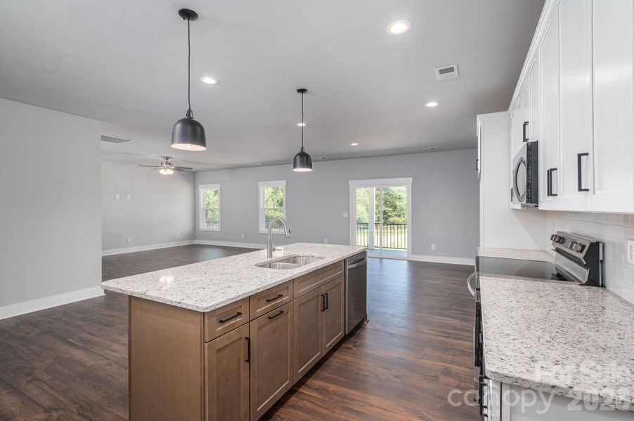 Furnished interior view inside a new home in , Maiden (Image 8).