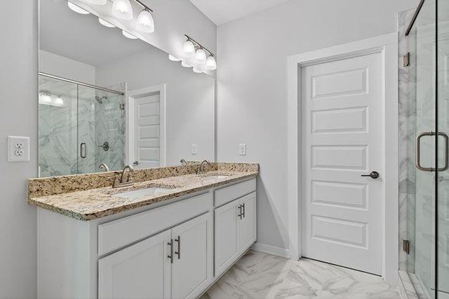 Furnished interior view inside a new home in The Park at Gainesville Township, Gainesville (Image 7).