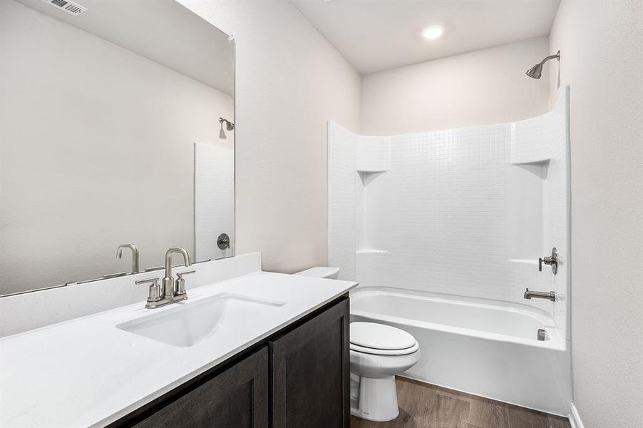 Furnished interior view inside a new home in College Park, Dallas (Image 4). Furnished interior view inside a new home in College Park, Dallas (Image 4).