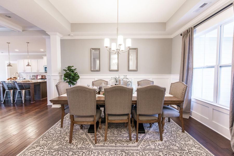 Representative furnished interior of a home built from the McKinley by Bill Clark Homes in The Sanctuary at Sunset Beach, Sunset Beach (Image 102). Representative furnished interior of a home built from the McKinley by Bill Clark Homes in The Sanctuary at Sunset Beach, Sunset Beach (Image 102).