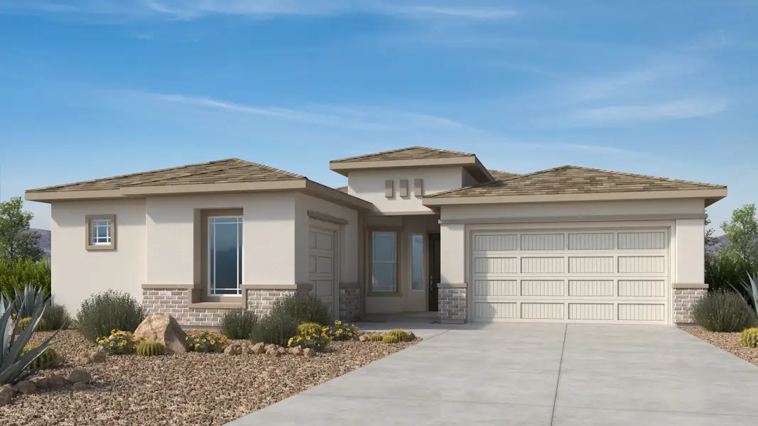 Representative exterior photo of a completed home built from the Tahoe by Taylor Morrison in Verdin, Phoenix, AZ (Image 3).