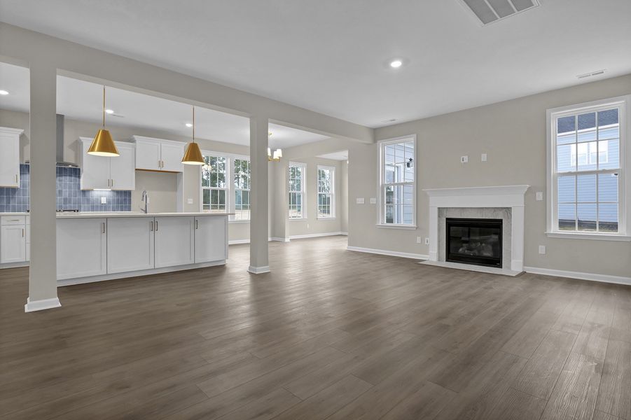 Spacious, unfurnished interior of a new home in Grand Park, Leland (Image 13).
