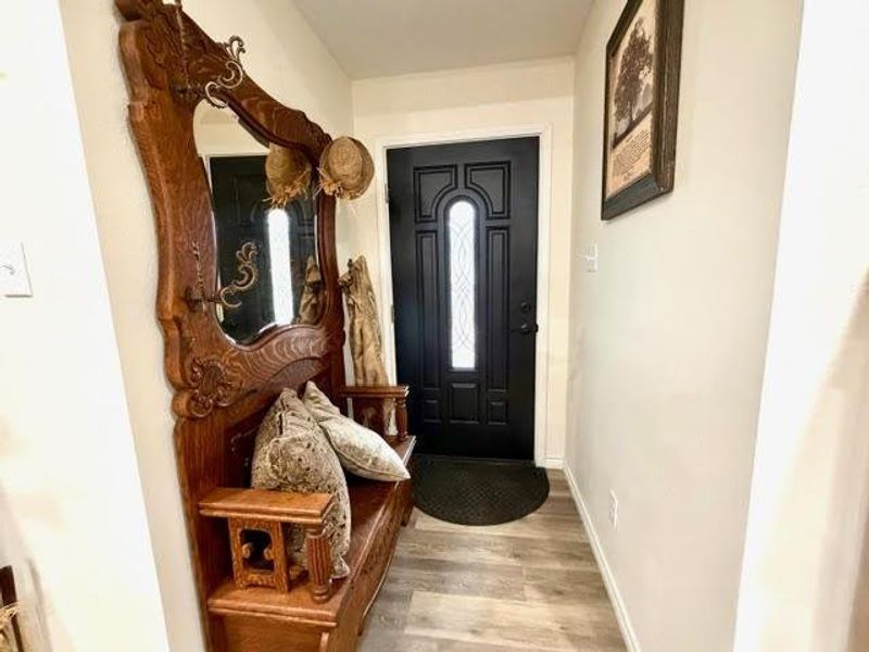 Furnished interior view inside a new home in , Poynor (Image 32).