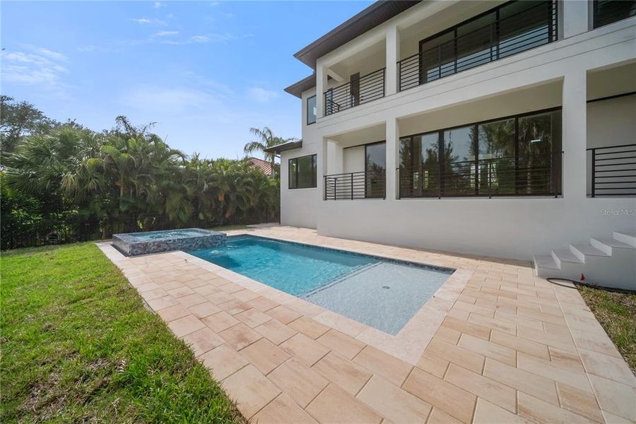 Exterior details and patio area of a home in , Longboat Key (Image 53). Exterior details and patio area of a home in , Longboat Key (Image 53).