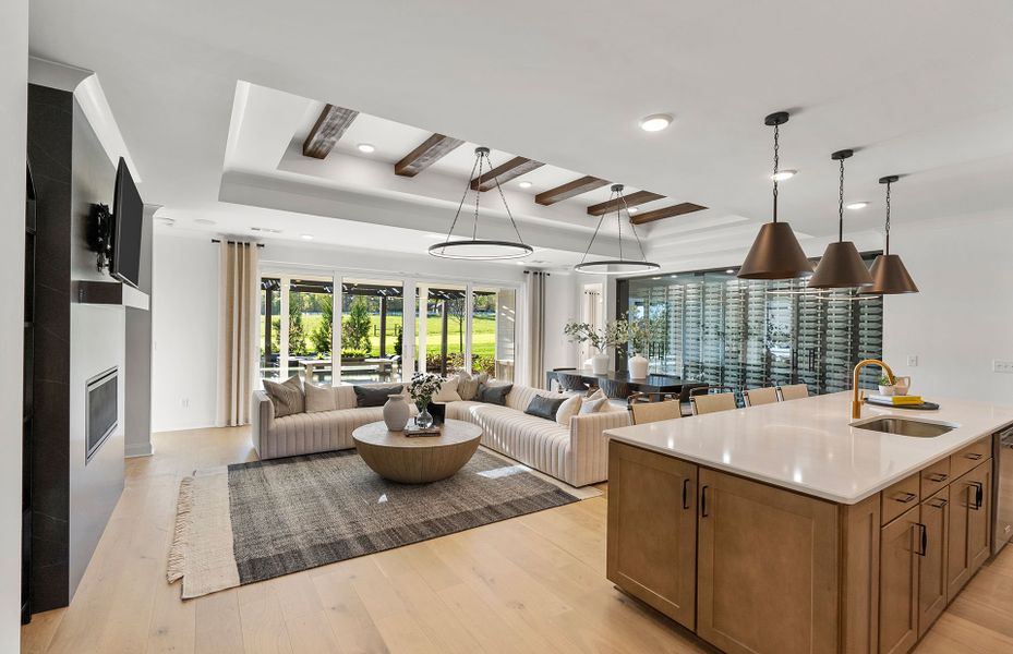 Stardom Open Concept Living Del Webb Nashville 55+ Communities