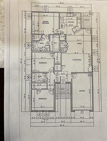 2D floor plan layout of this home in , Greenville, TX (Image 3). 2D floor plan layout of this home in , Greenville, TX (Image 3).