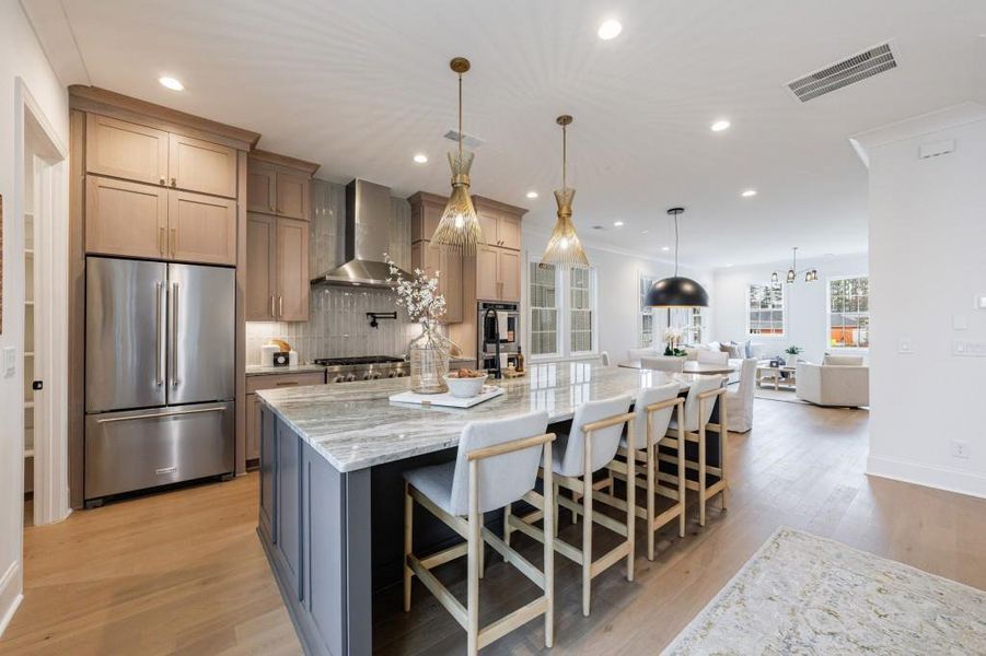 Furnished interior view inside a new home in , Alpharetta (Image 8).