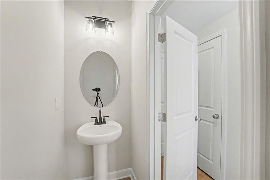 Furnished interior view inside a new home in Wildwood Place, Powder Springs (Image 11).