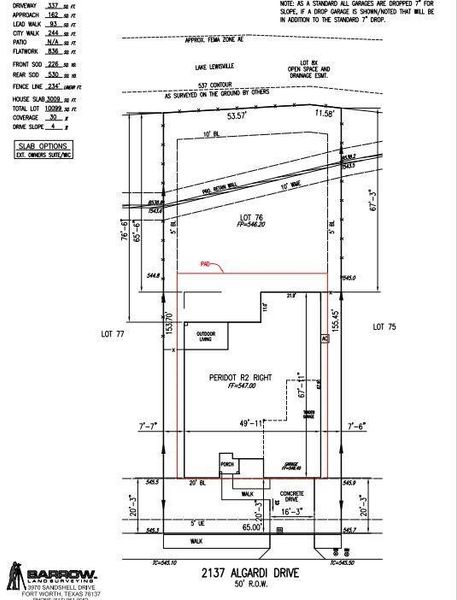 Plot Plan