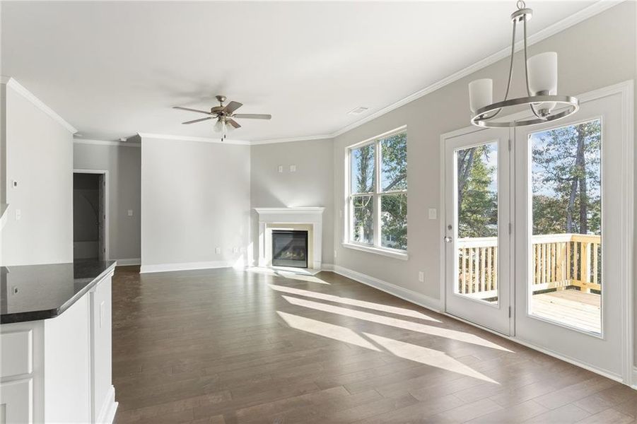 Spacious, unfurnished interior of a new home in Stratford Square, Lawrenceville (Image 14). Spacious, unfurnished interior of a new home in Stratford Square, Lawrenceville (Image 14).