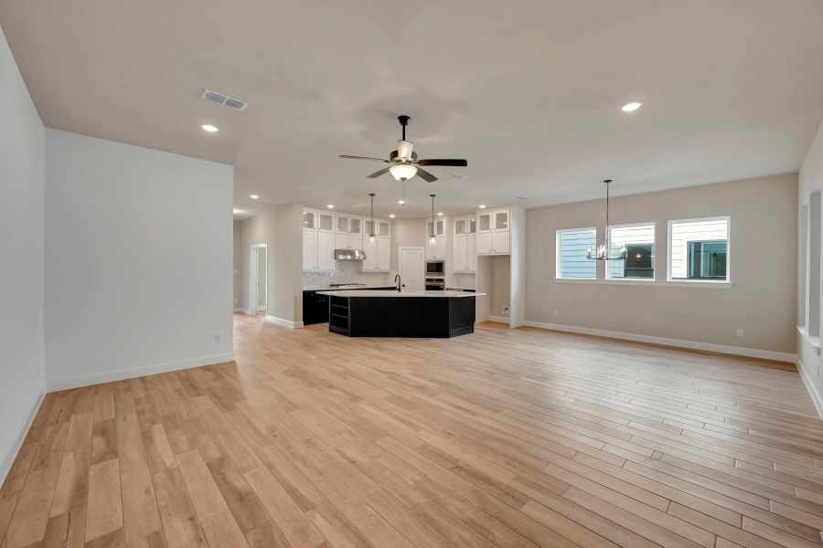 Spacious, unfurnished interior of a new home in Indigo - Enclave Collection, Richmond (Image 25). Spacious, unfurnished interior of a new home in Indigo - Enclave Collection, Richmond (Image 25).