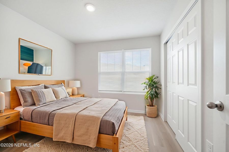 Furnished interior view inside a new home in , Jacksonville (Image 14).