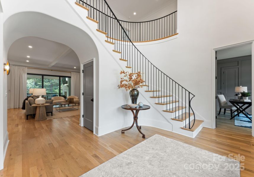 Furnished interior view inside a new home in , Charlotte (Image 25).