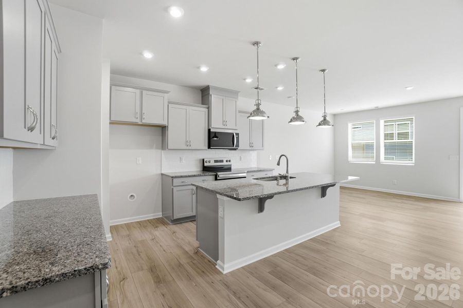 Furnished interior view inside a new home in Arbor Chase, Clover (Image 8).