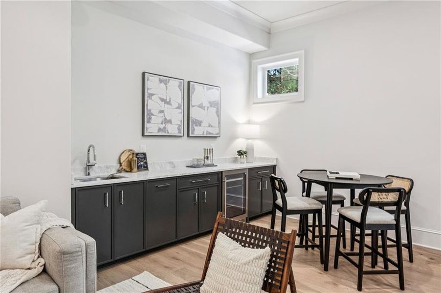 Furnished interior view inside a new home in , Atlanta (Image 15). Furnished interior view inside a new home in , Atlanta (Image 15).