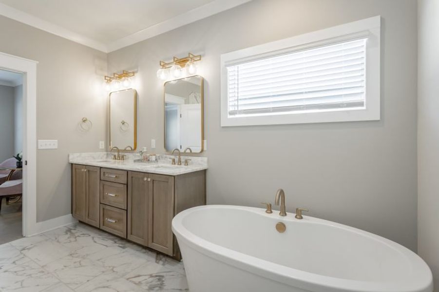Furnished interior view inside a new home in Paxton Pointe, Hixson (Image 34).