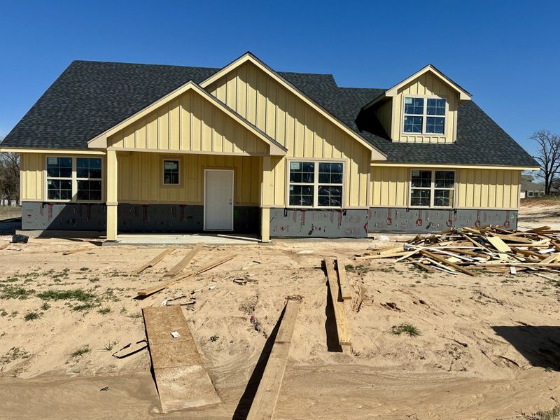 In-progress construction of a new home in Arbor Oaks, Boyd, TX (Image 7).