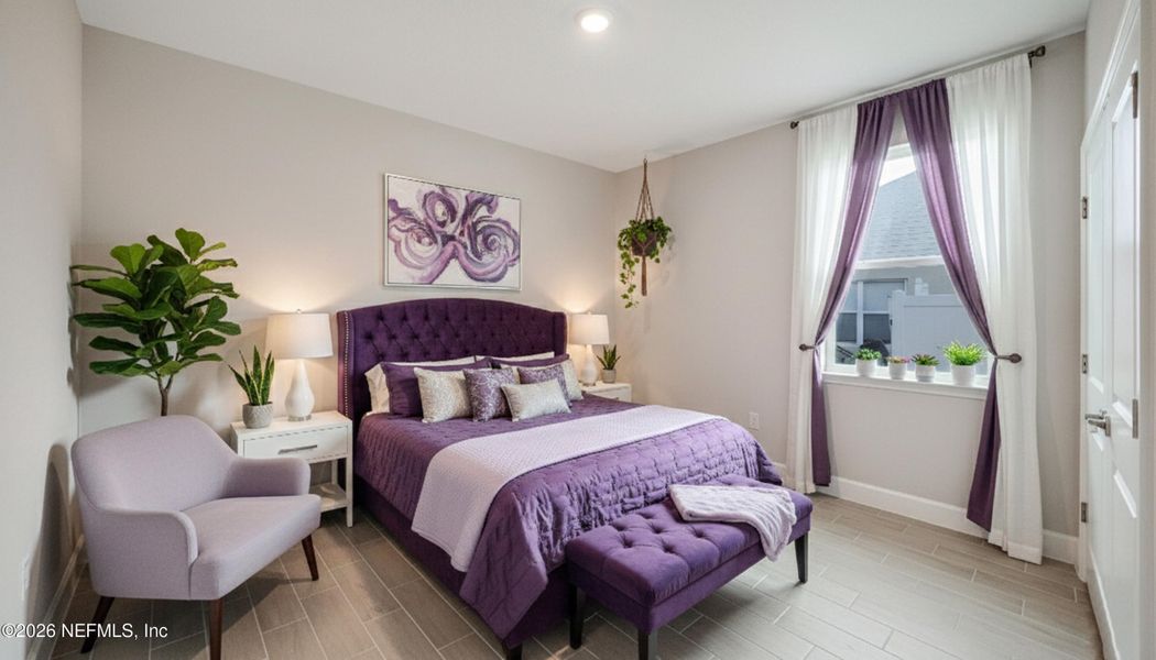 Furnished interior view inside a new home in , Palm Coast (Image 16). Furnished interior view inside a new home in , Palm Coast (Image 16).