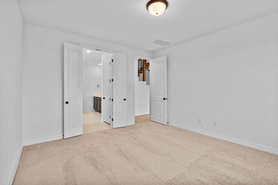 Spacious, unfurnished interior of a new home in Austin Point, Richmond (Image 32).