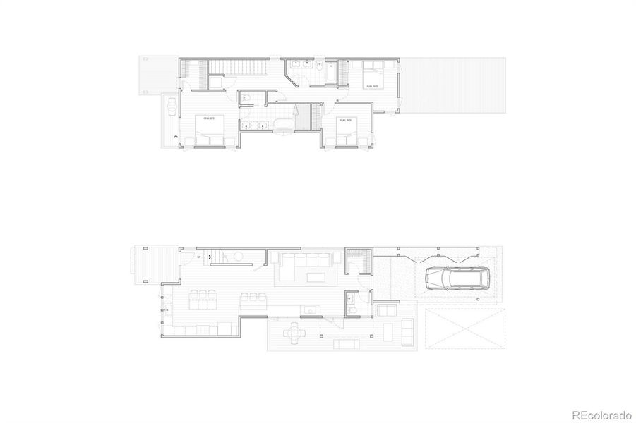 2D floor plan layout of this home in , Buena Vista, CO (Image 1).