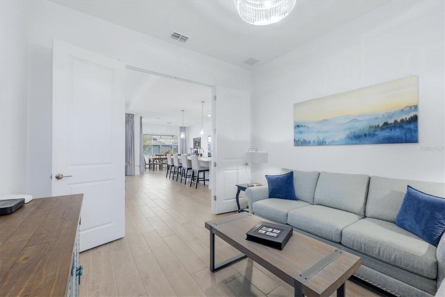 Furnished interior view inside a new home in , Bradenton (Image 33).