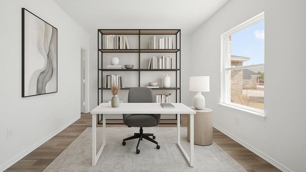 Furnished interior view inside a new home in River Ranch Meadows, Dayton (Image 5).