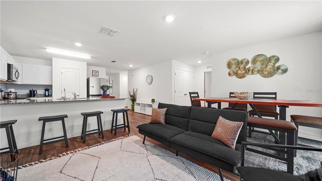 Furnished interior view inside a new home in , North Port (Image 9).