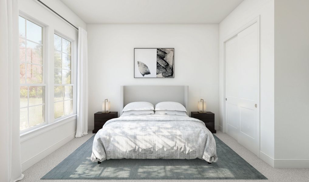 Representative furnished interior of a home built from the Belfast ESP by K. Hovnanian® Homes in Sterling Greene, Arlington (Image 14).