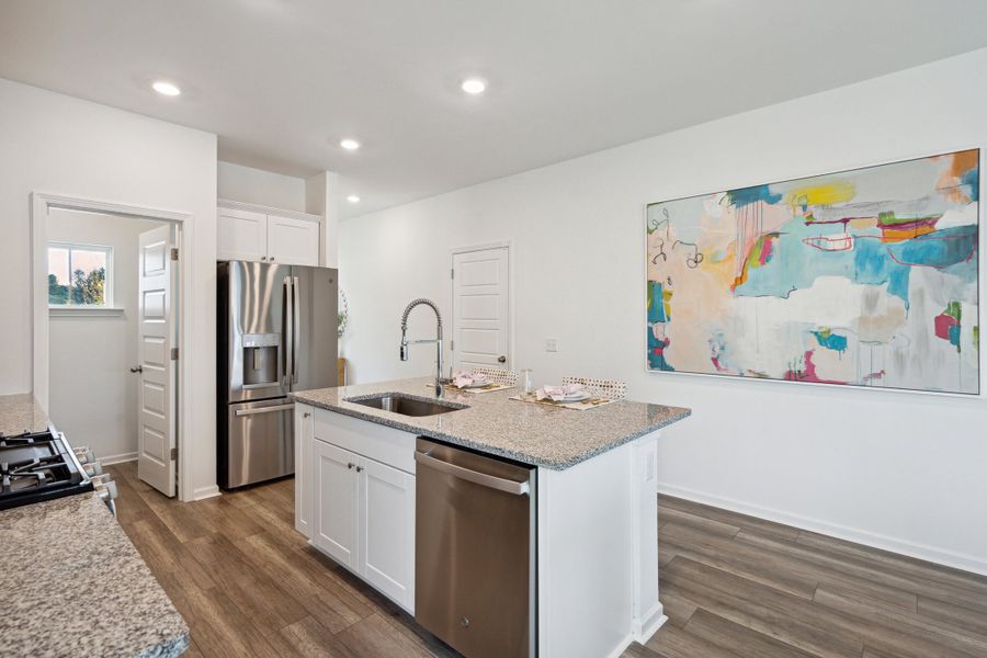 Furnished interior view inside a new home in Sweetgrass at Summers Corner: Carolina Collection, Summerville (Image 7). Furnished interior view inside a new home in Sweetgrass at Summers Corner: Carolina Collection, Summerville (Image 7).