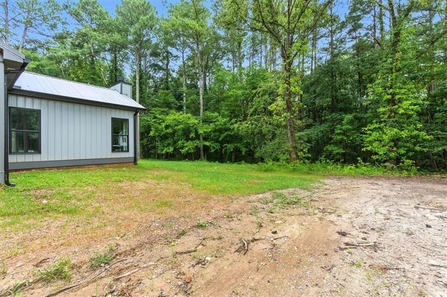 Exterior details and patio area of a home in , Adairsville (Image 28).