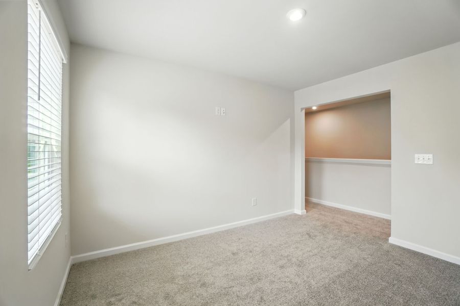 Spacious, unfurnished interior of a new home in Bailey Run, Charlotte (Image 33). Spacious, unfurnished interior of a new home in Bailey Run, Charlotte (Image 33).