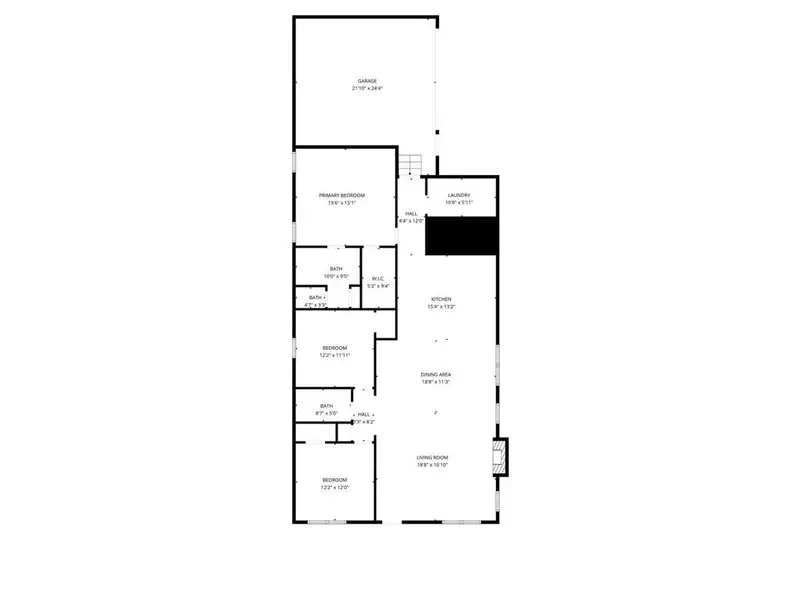 2D floor plan layout of this home in , Fort Worth, TX (Image 3). 2D floor plan layout of this home in , Fort Worth, TX (Image 3).