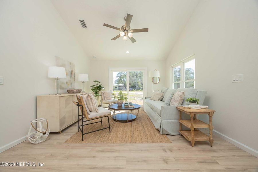 Furnished interior view inside a new home in , St. Augustine (Image 14). Furnished interior view inside a new home in , St. Augustine (Image 14).