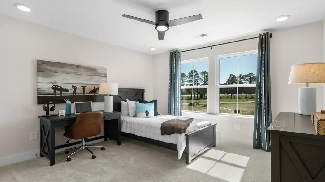 Furnished interior view inside a new home in Townes at Carolina Forest, Myrtle Beach (Image 23).