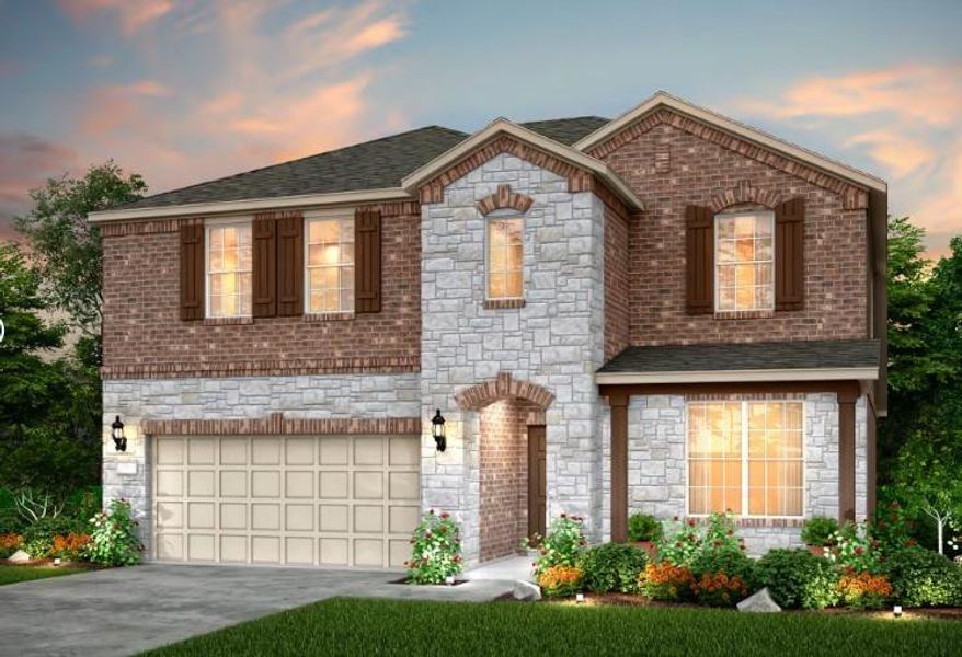 Pulte Homes, Sweetwater elevation 36, rendering