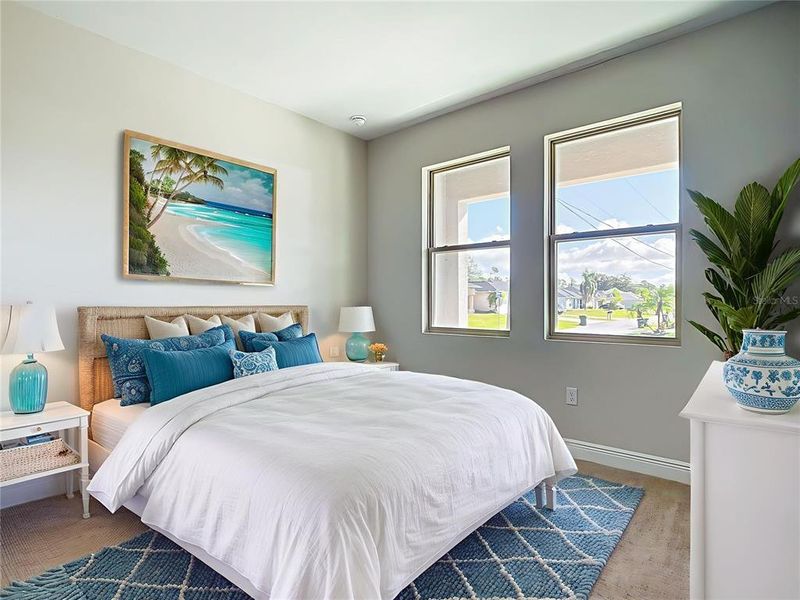 Furnished interior view inside a new home in , North Port (Image 14). Furnished interior view inside a new home in , North Port (Image 14).