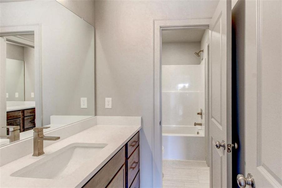 Furnished interior view inside a new home in , Conyers (Image 11).