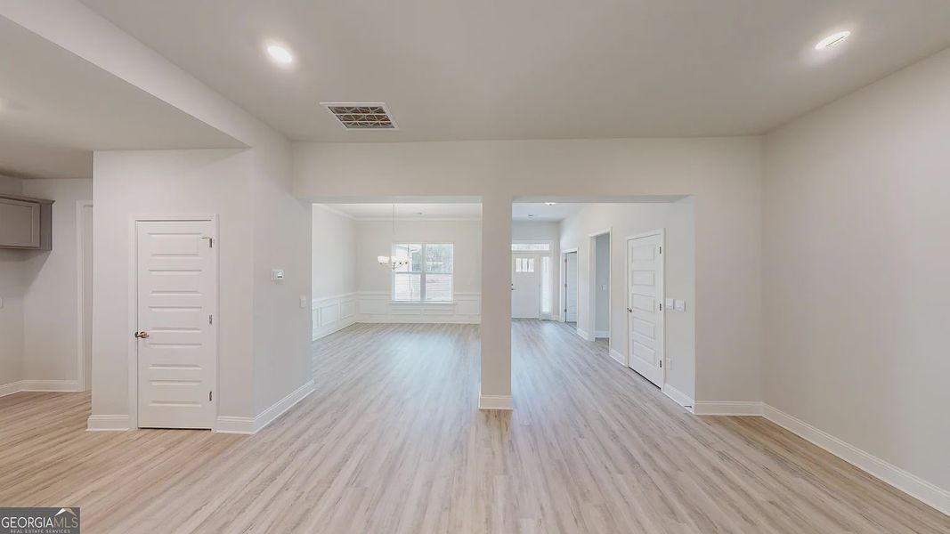 Spacious, unfurnished interior of a new home in Holliday Pass, Griffin (Image 8). Spacious, unfurnished interior of a new home in Holliday Pass, Griffin (Image 8).