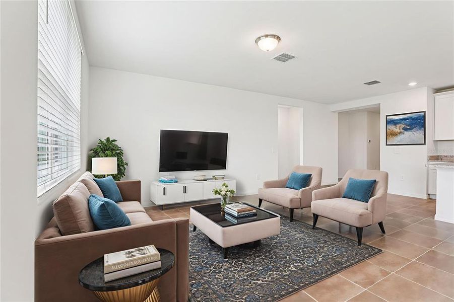 Furnished interior view inside a new home in Hamilton Bluff - Signature Series, Lake Hamilton (Image 13).